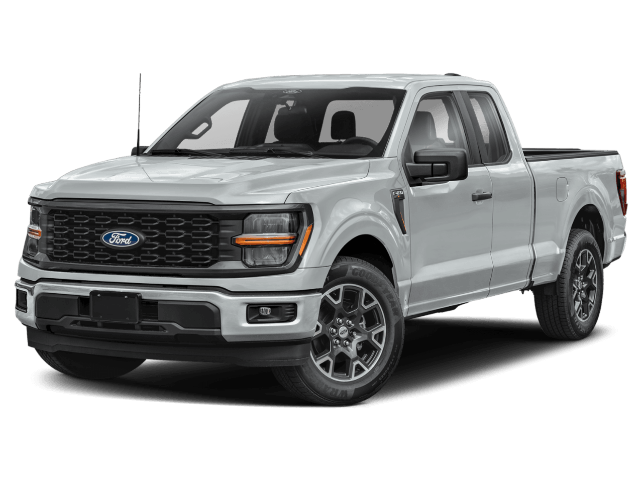 2026 Ford F-150 STX - Front 3/4, facing to the left