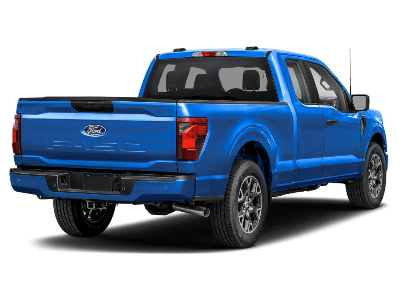 2026 Ford F-150 STX - Rear 3/4, facing to the right