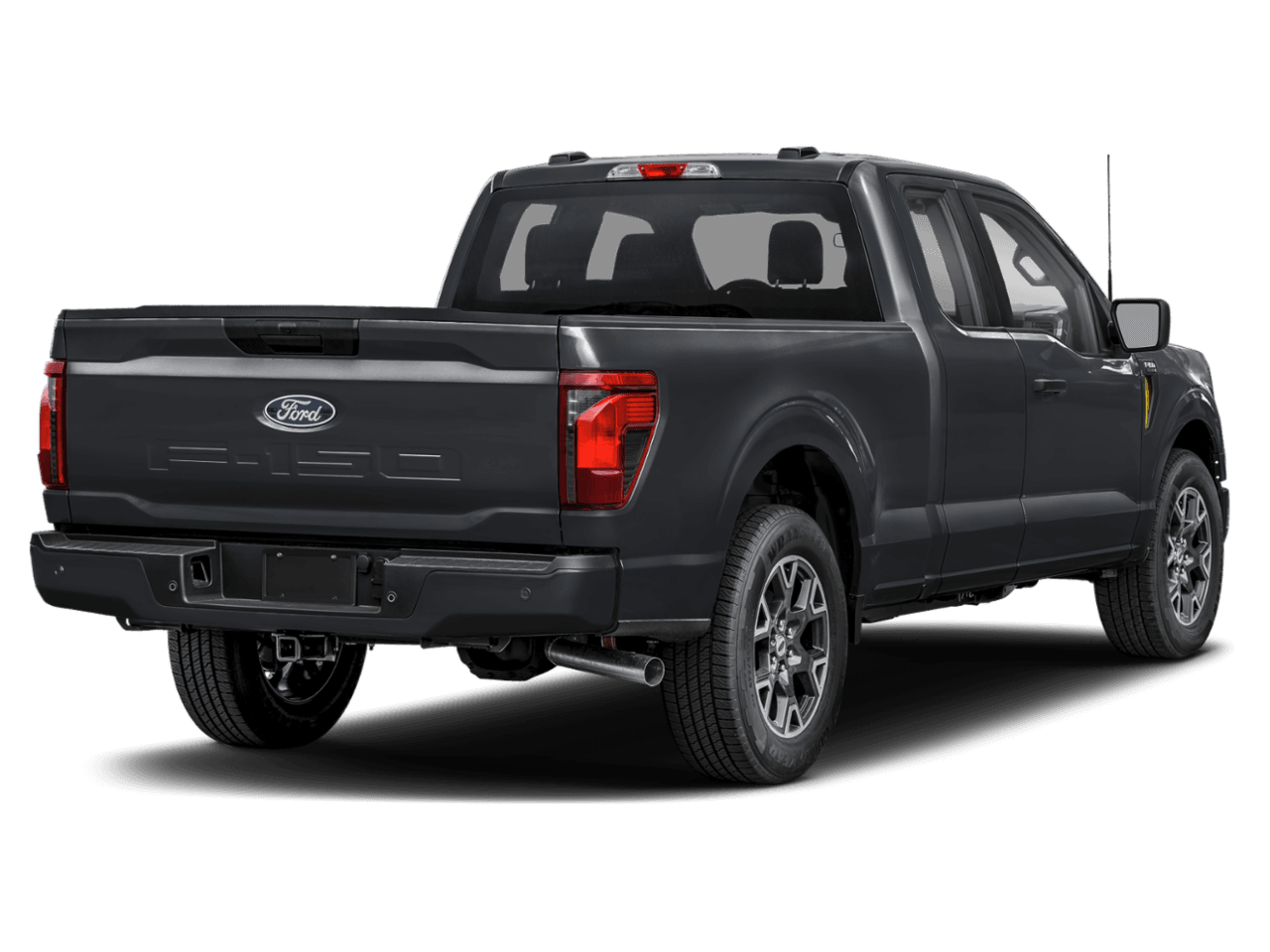 2026 Ford F-150 STX - Rear 3/4, facing to the right