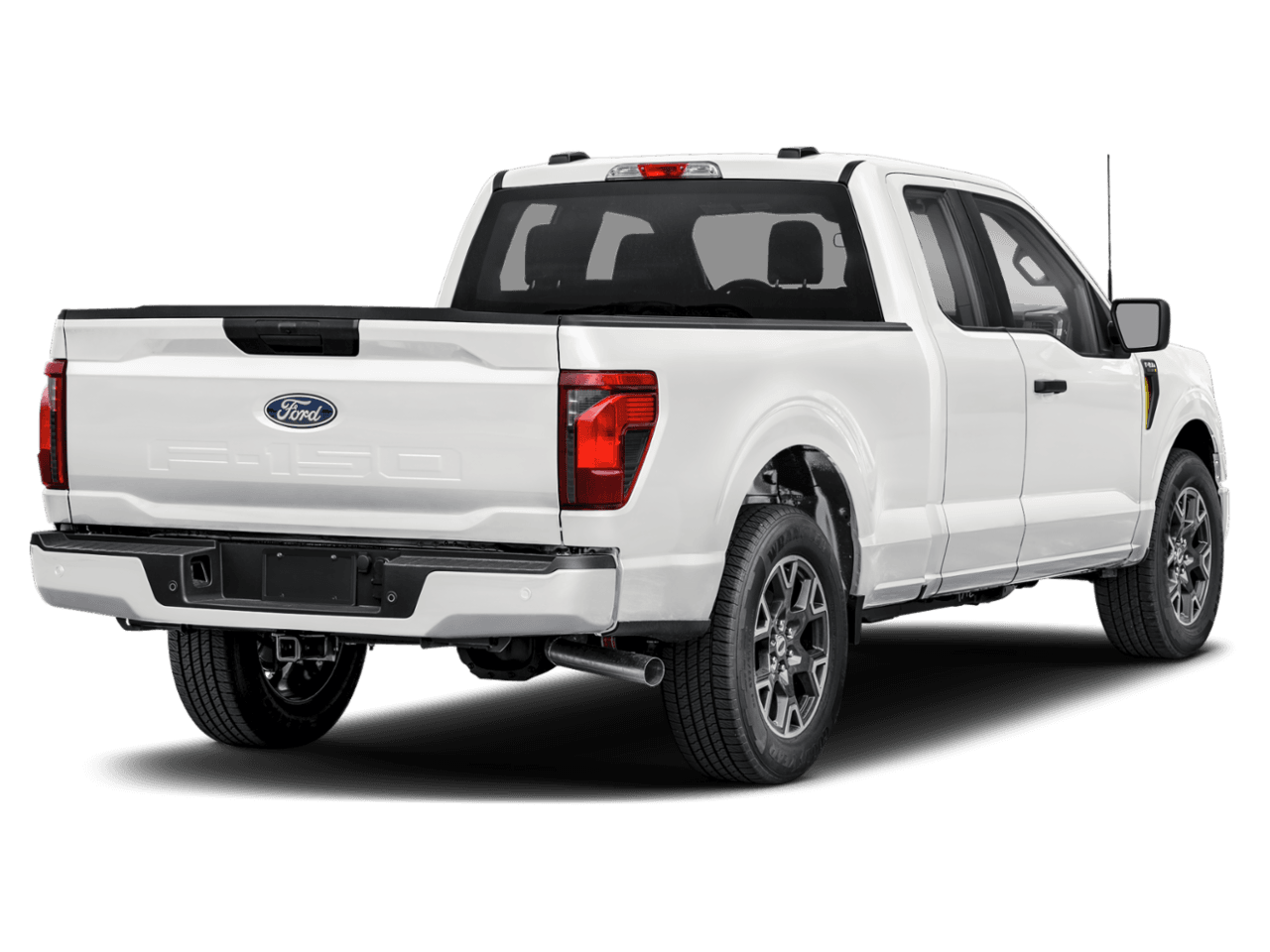 2026 Ford F-150 STX - Rear 3/4, facing to the right