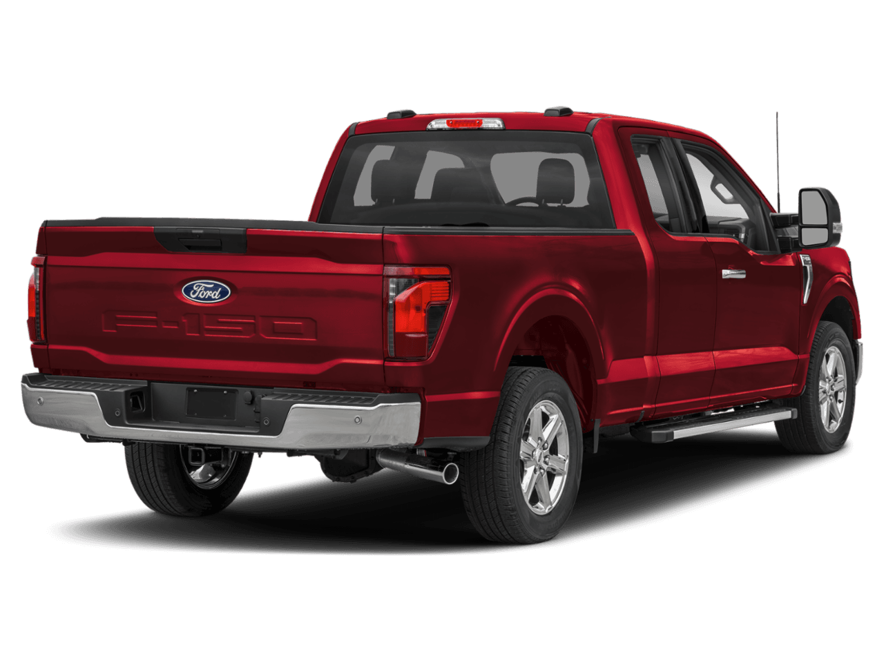 2026 Ford F-150 XLT - Rear 3/4, facing to the right