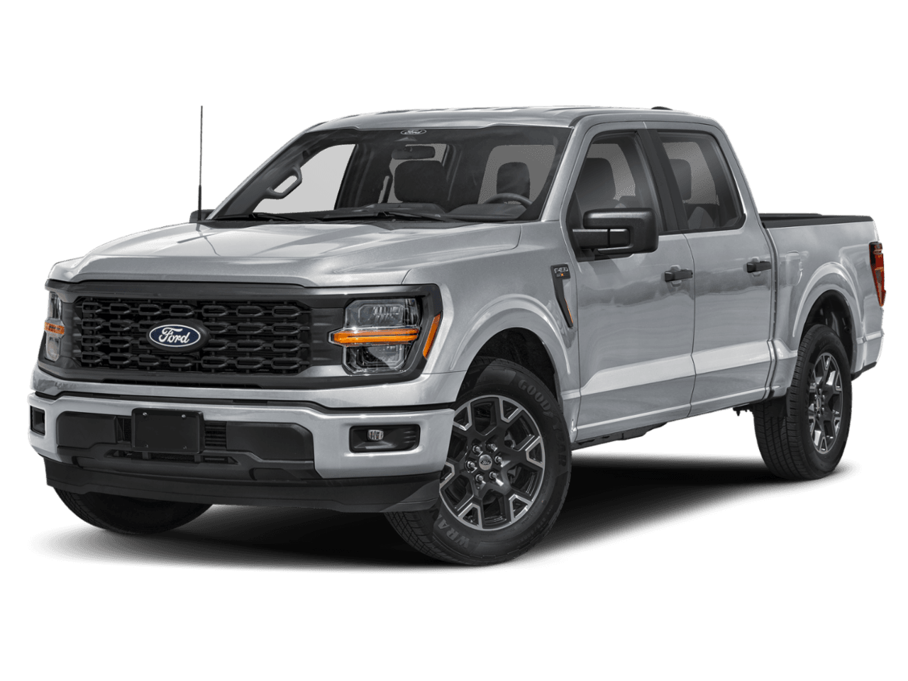 2026 Ford F-150 STX - Front 3/4, facing to the left