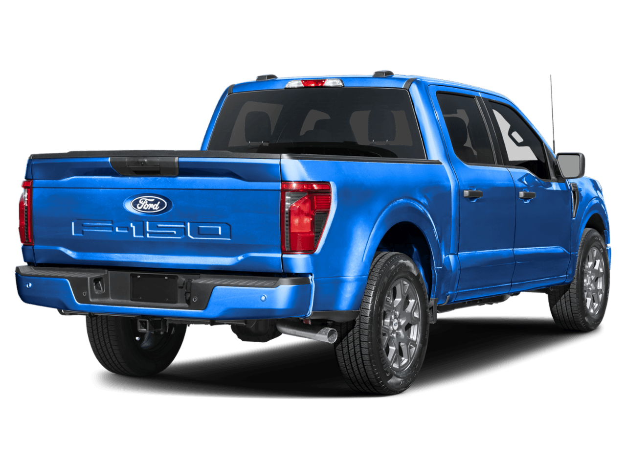 2026 Ford F-150 STX - Rear 3/4, facing to the right