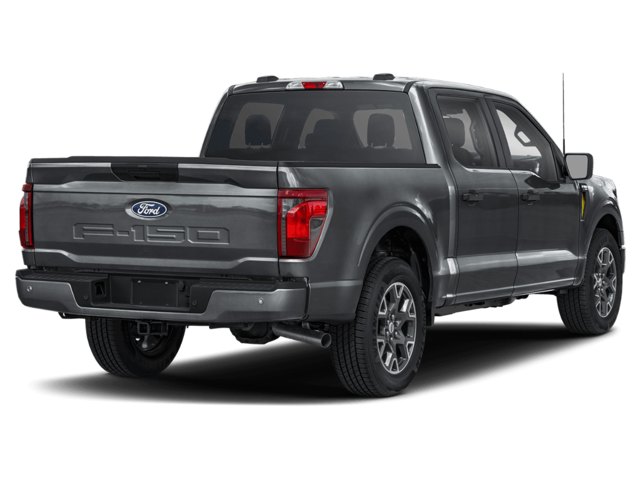 2026 Ford F-150 STX - Rear 3/4, facing to the right