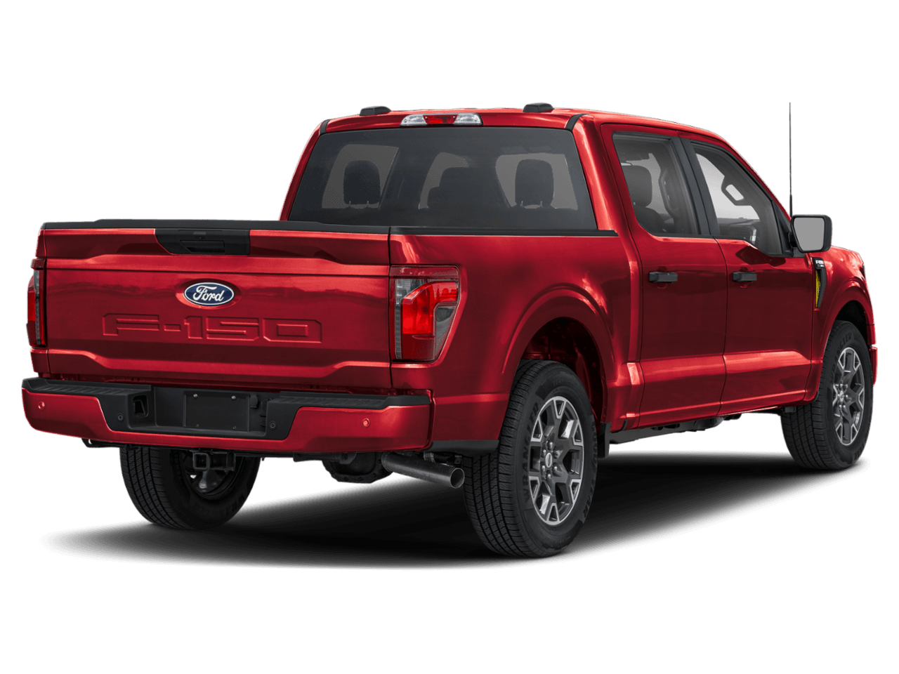 2026 Ford F-150 STX - Rear 3/4, facing to the right