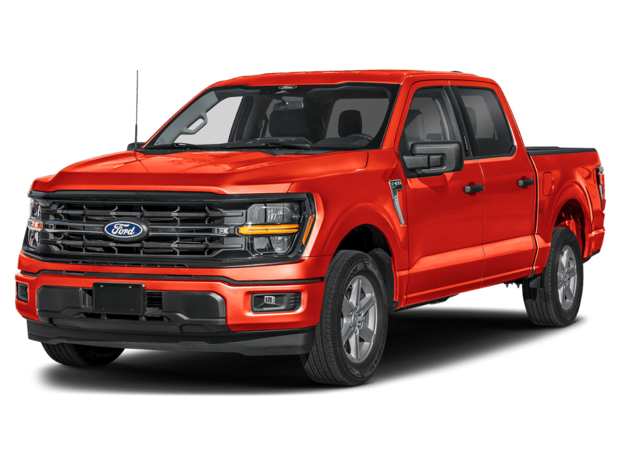 2026 Ford F-150 XLT - Front 3/4, facing to the left