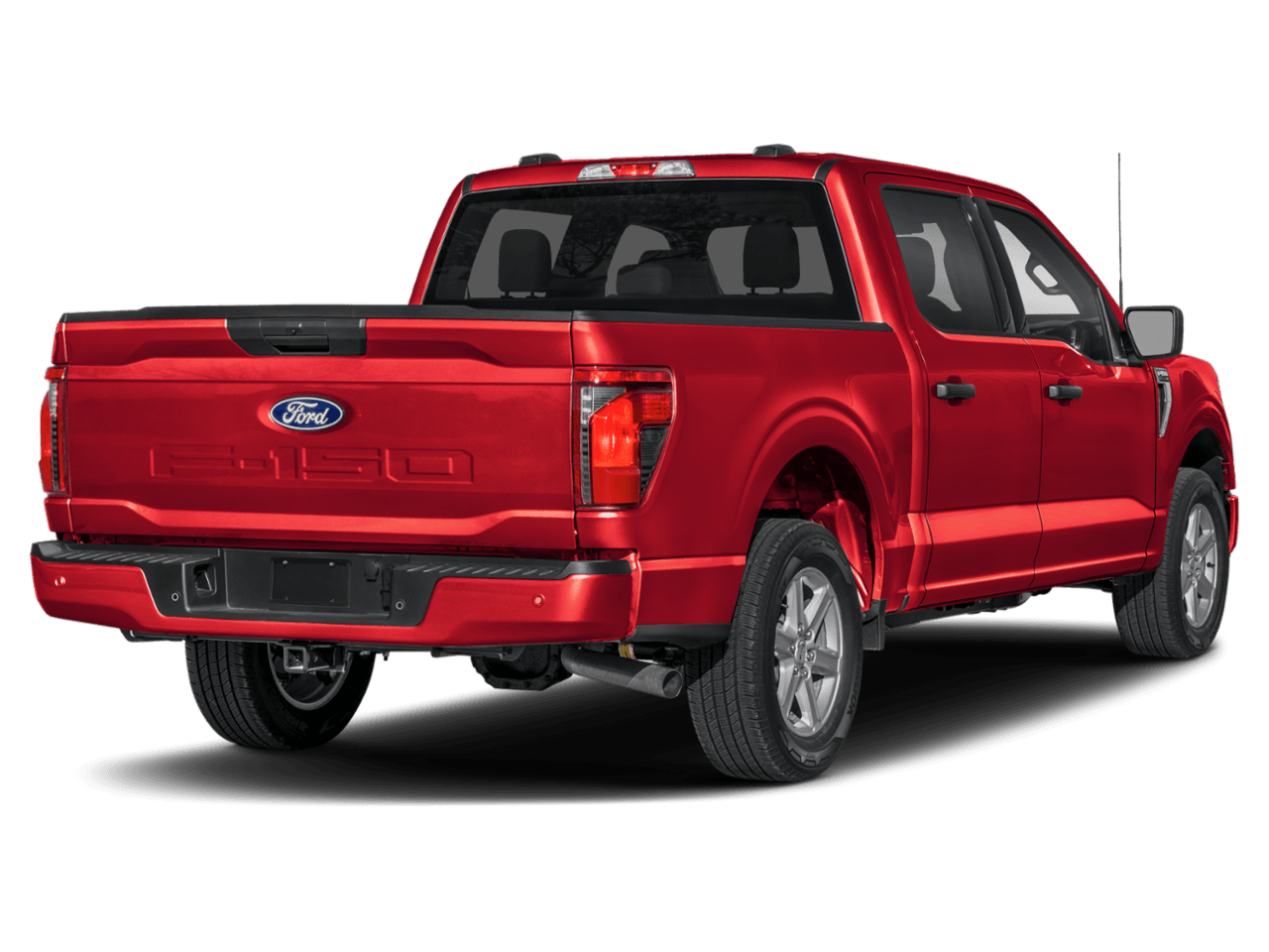 2026 Ford F-150 XLT - Rear 3/4, facing to the right