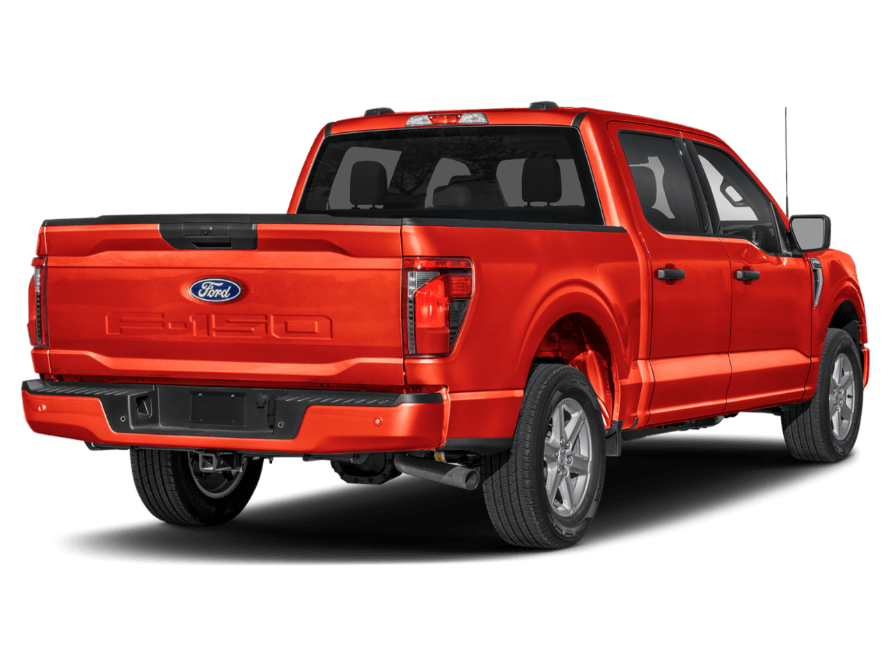 2026 Ford F-150 XLT - Rear 3/4, facing to the right