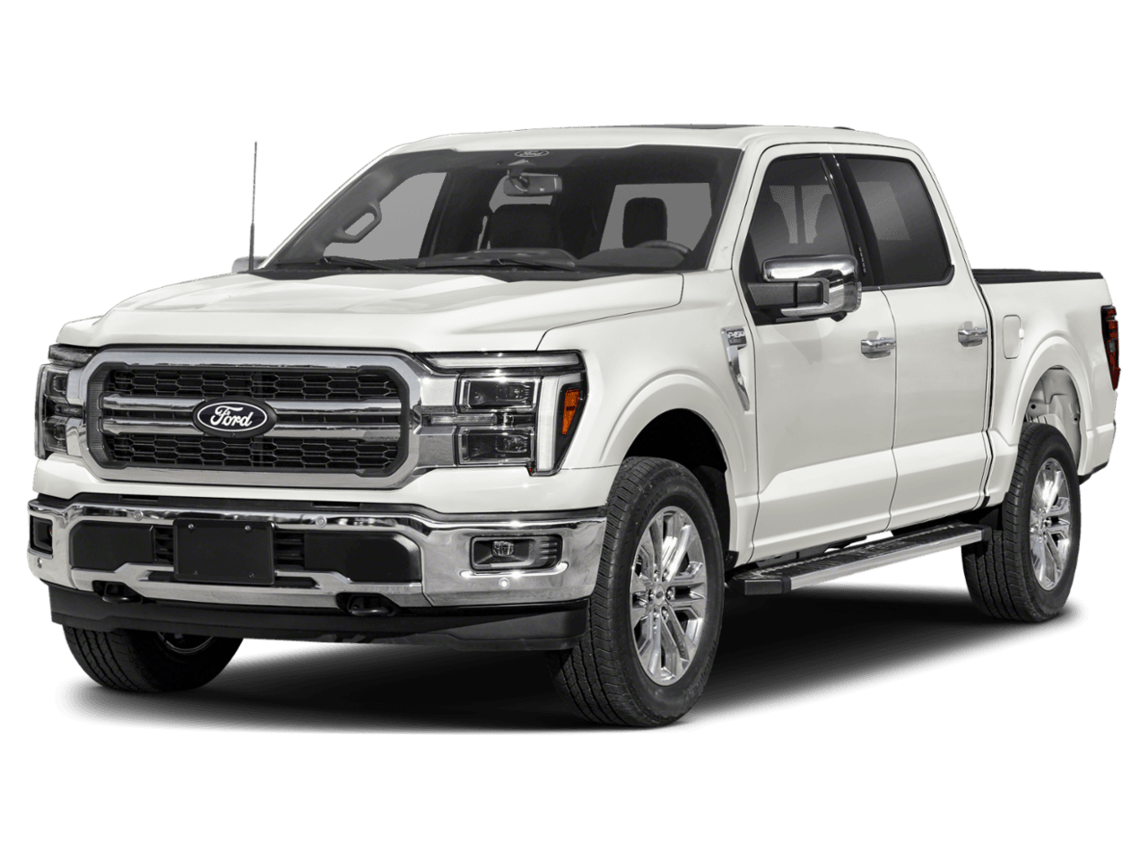 2026 Ford F-150 LARIAT - Front 3/4, facing to the left