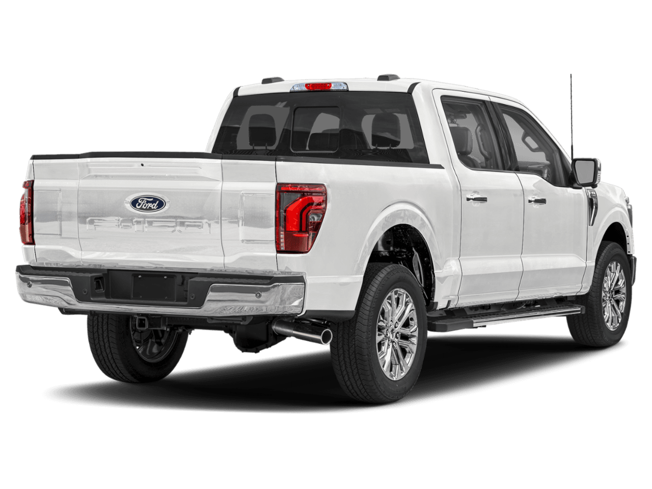 2026 Ford F-150 LARIAT - Rear 3/4, facing to the right