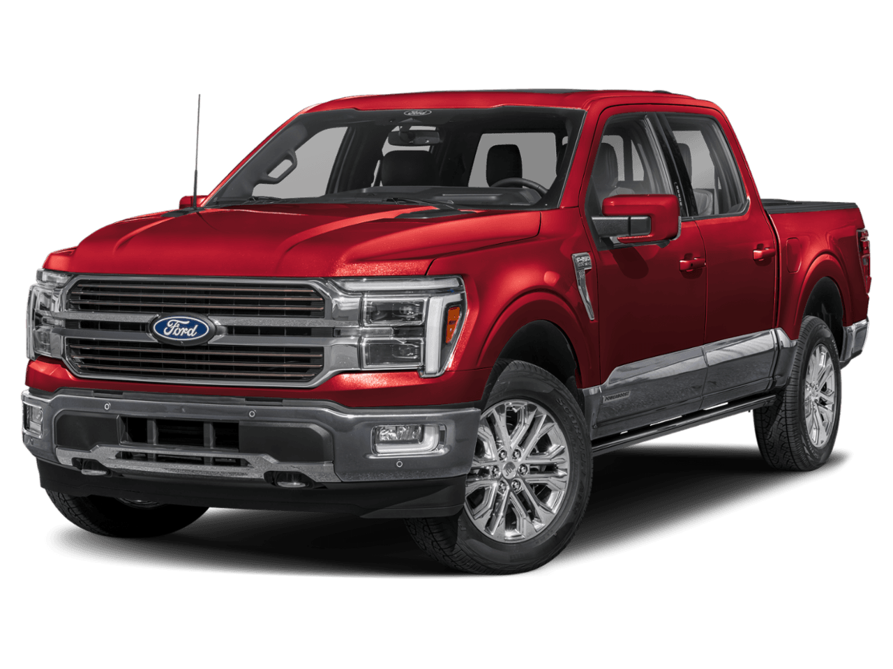 2026 Ford F-150 King Ranch - Front 3/4, facing to the left