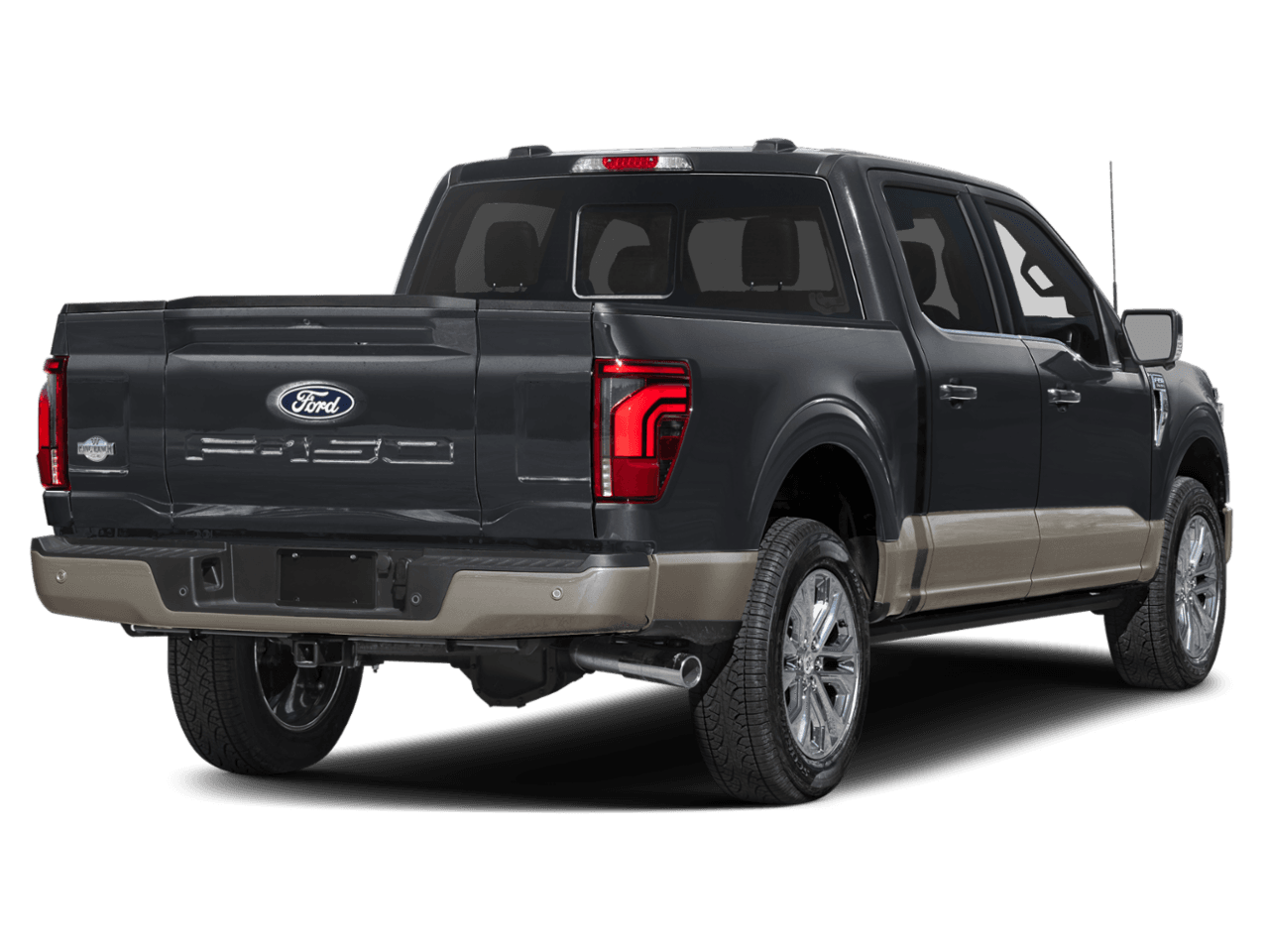 2026 Ford F-150 King - Rear 3/4, facing to the right