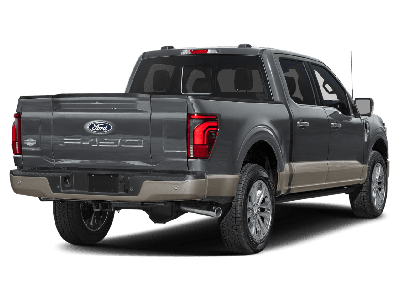 2026 Ford F-150 King - Rear 3/4, facing to the right