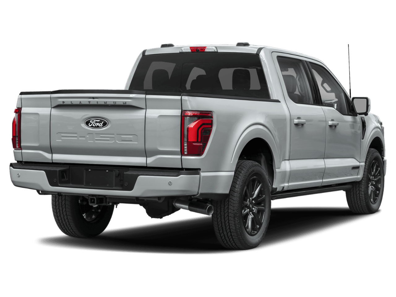 2026 Ford F-150 Platinum - Rear 3/4, facing to the right