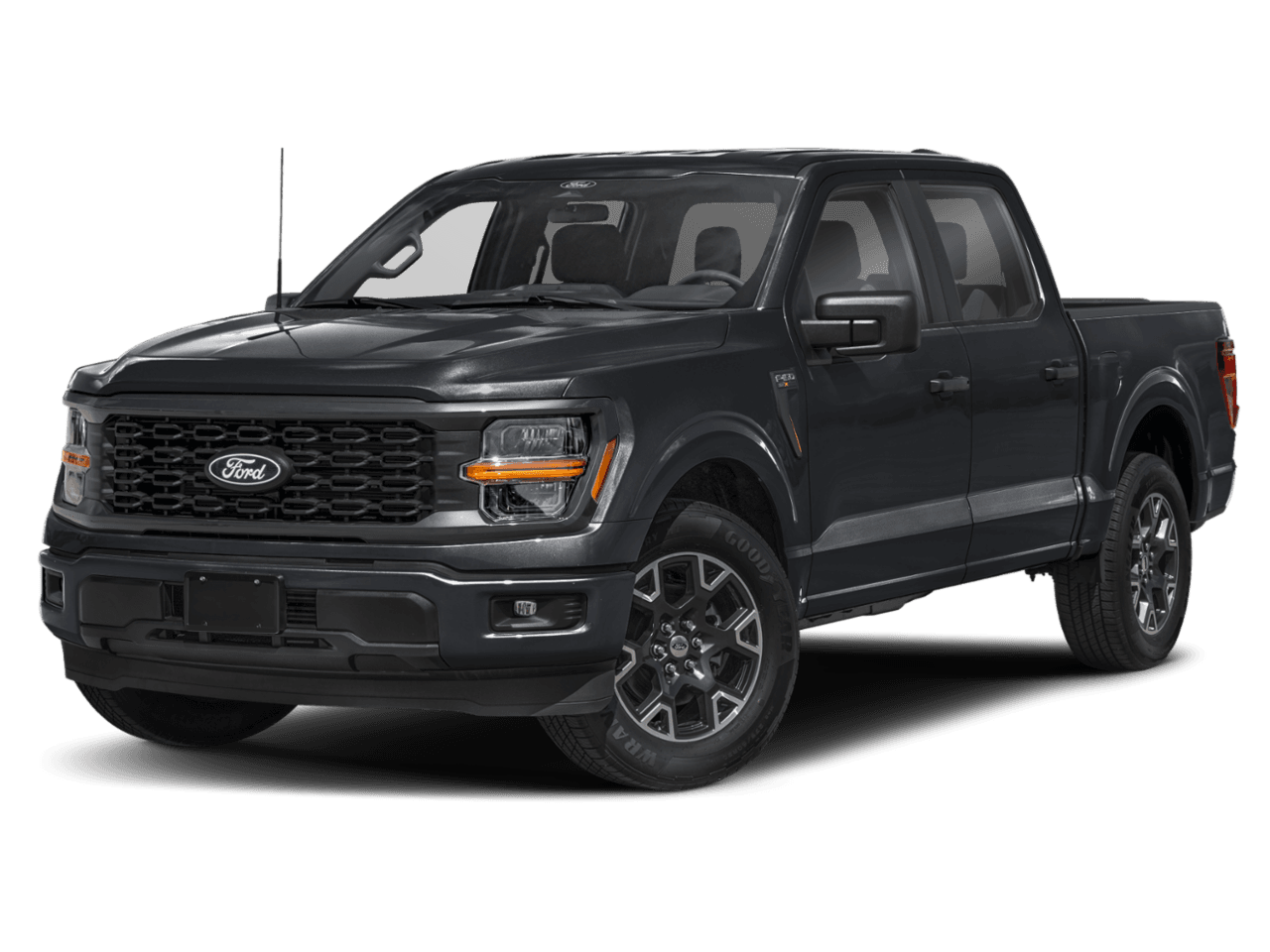 2026 Ford F-150 STX - Front 3/4, facing to the left