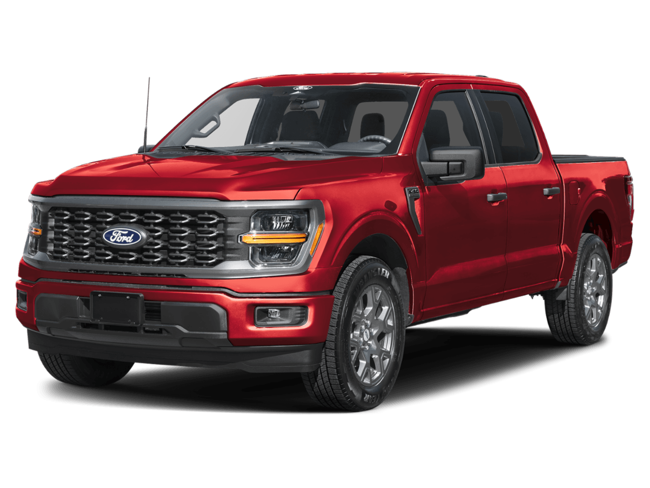 2026 Ford F-150 STX - Front 3/4, facing to the left