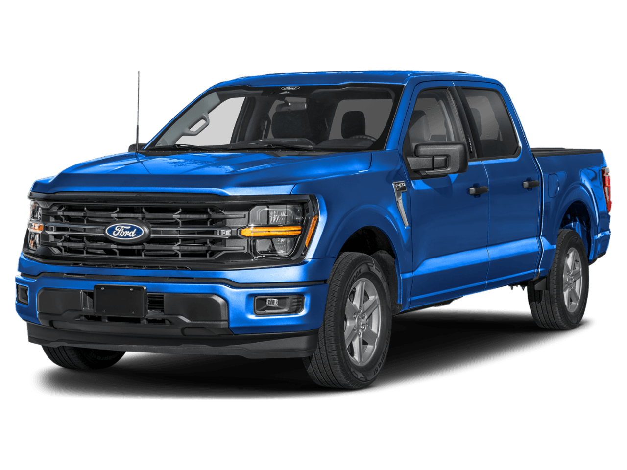 2026 Ford F-150 XLT - Front 3/4, facing to the left