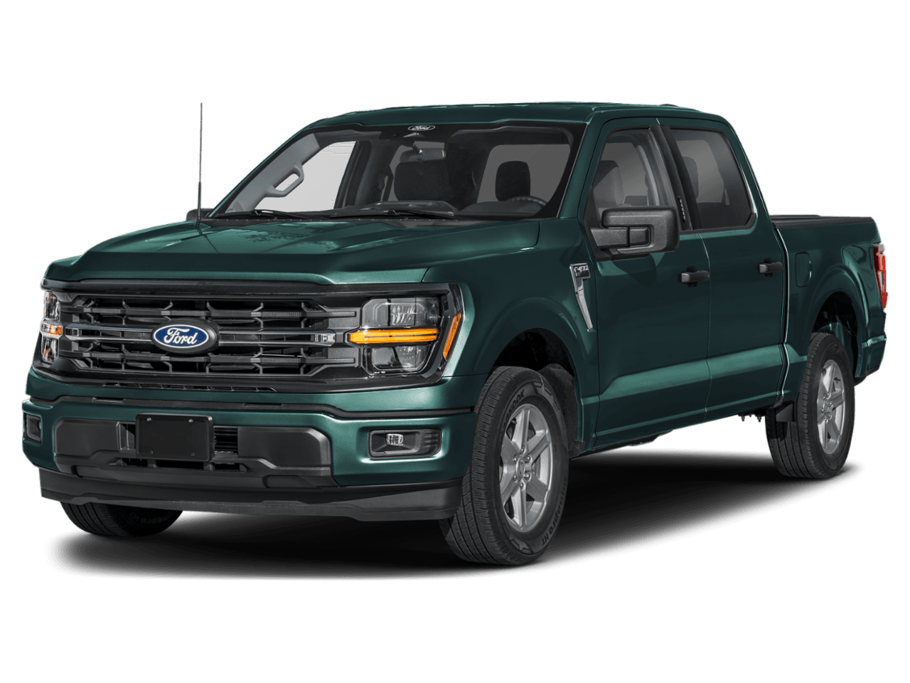 2026 Ford F-150 XLT - Front 3/4, facing to the left