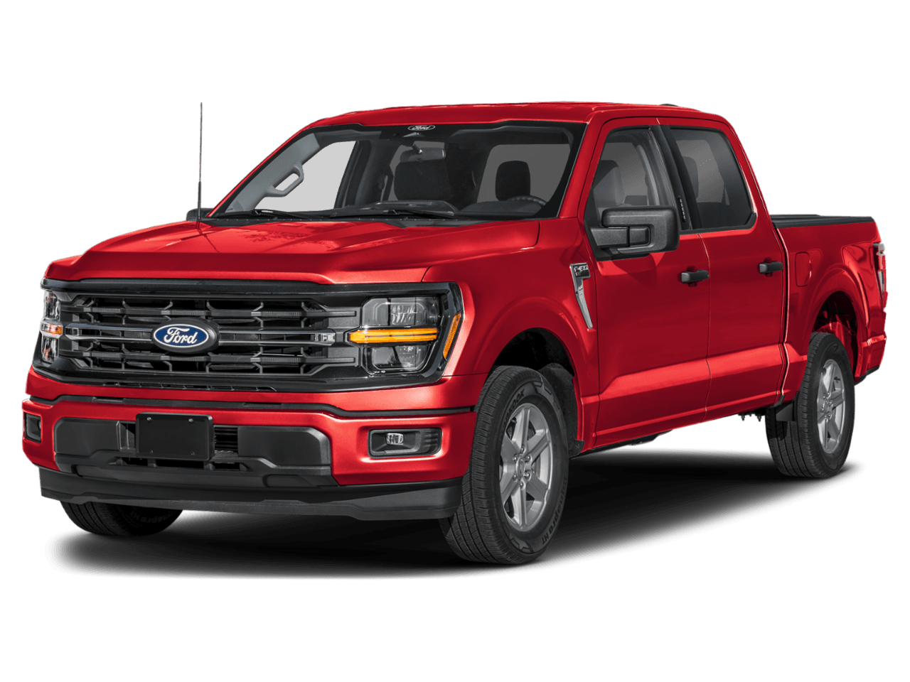 2026 Ford F-150 XLT - Front 3/4, facing to the left