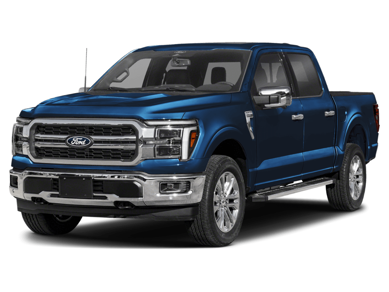 2026 Ford F-150 LARIAT - Front 3/4, facing to the left