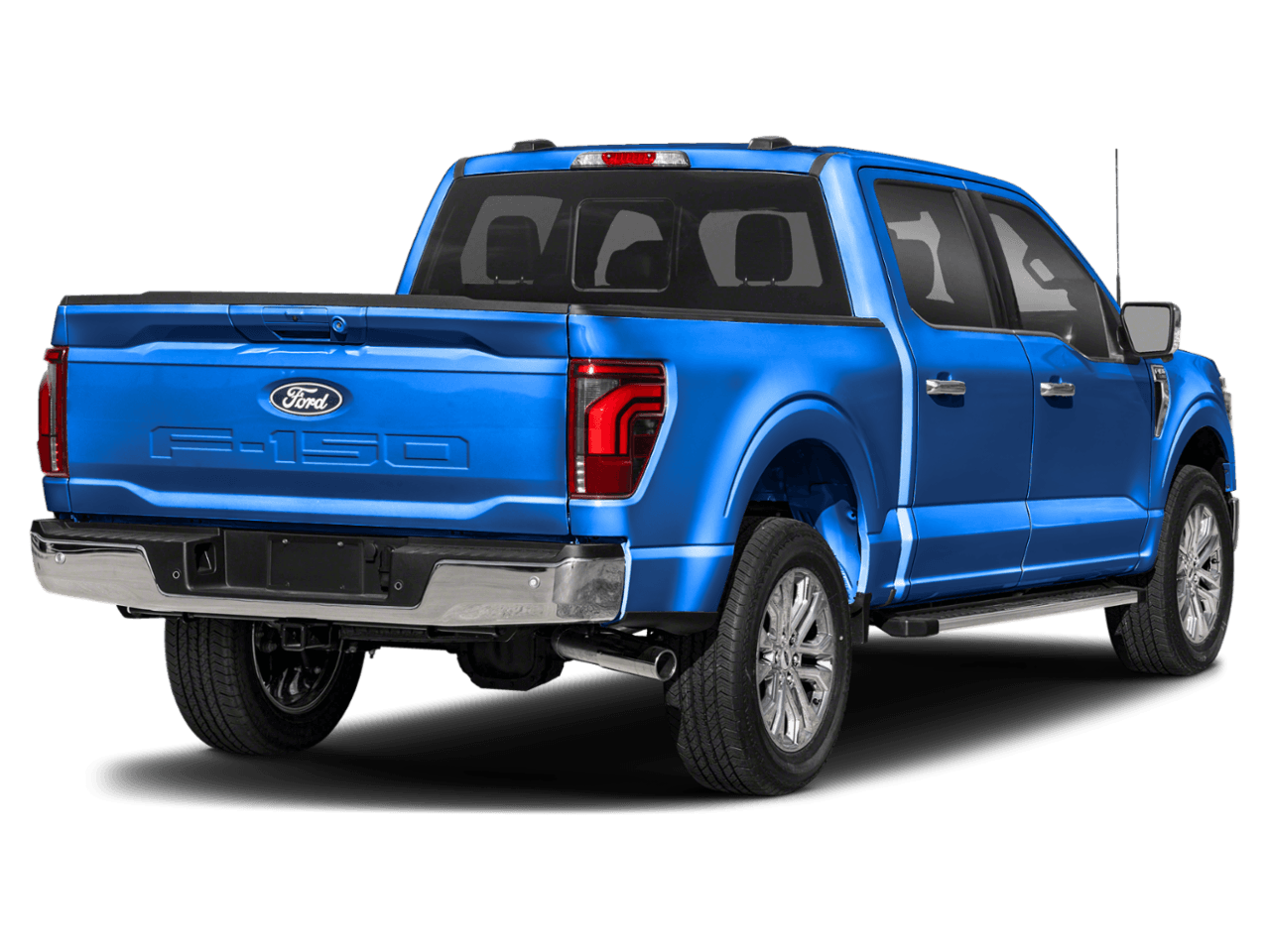 2026 Ford F-150 LARIAT - Rear 3/4, facing to the right