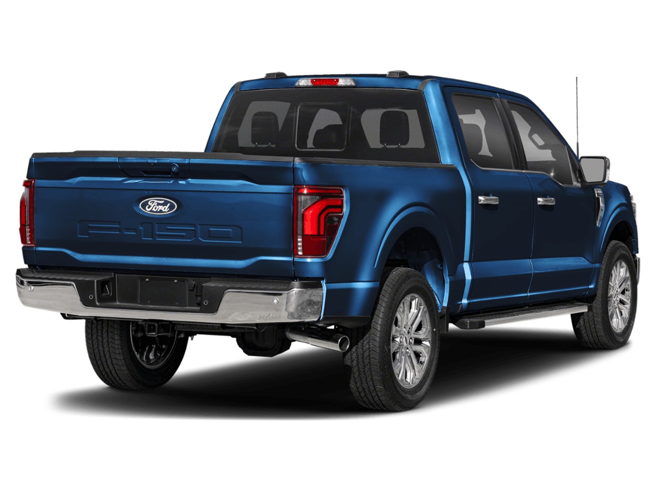 2026 Ford F-150 LARIAT - Rear 3/4, facing to the right