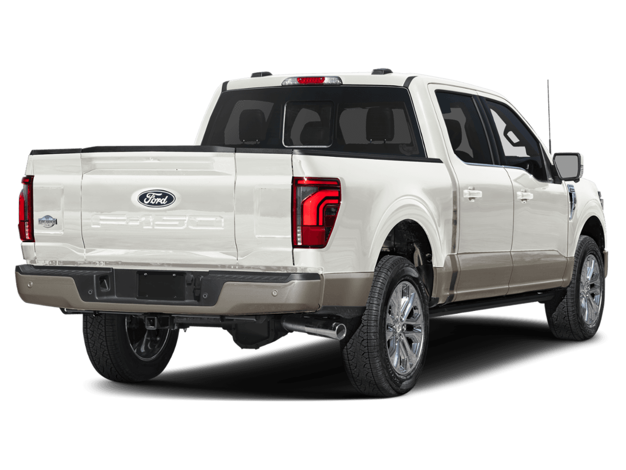 2026 Ford F-150 King - Rear 3/4, facing to the right