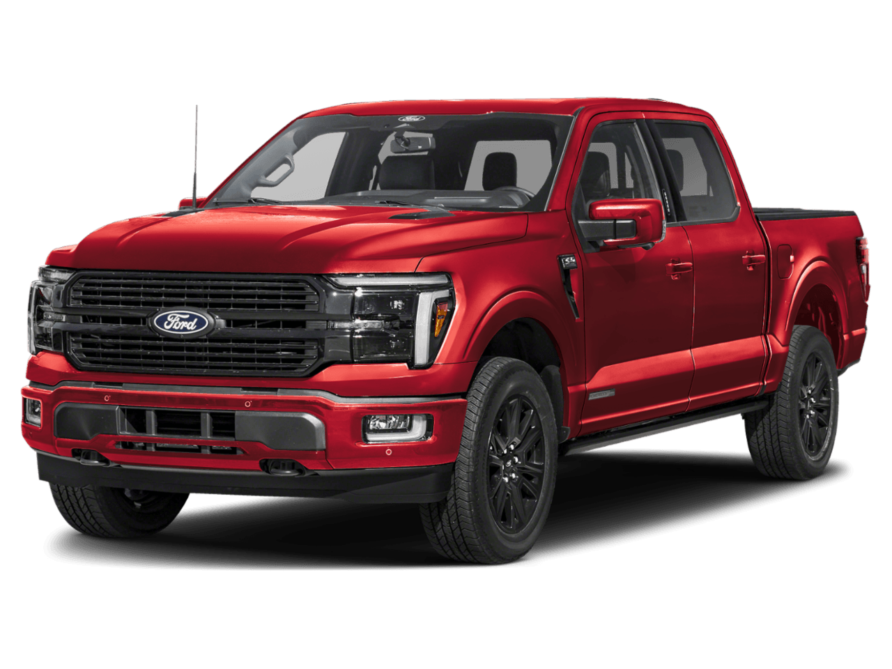 2026 Ford F-150 Platinum - Front 3/4, facing to the left