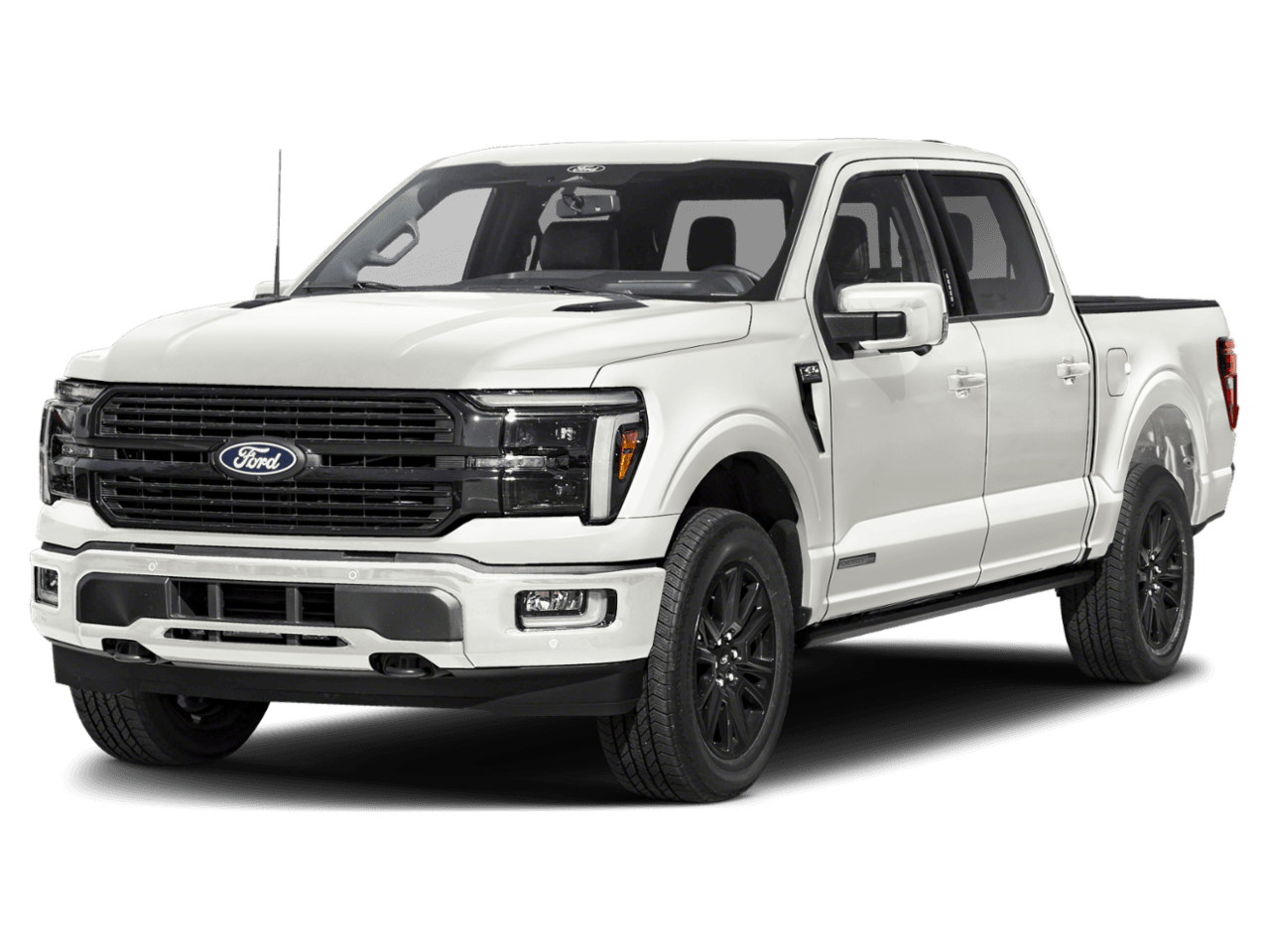 2026 Ford F-150 Platinum - Front 3/4, facing to the left