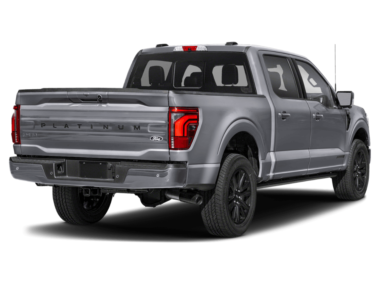 2026 Ford F-150 Platinum - Rear 3/4, facing to the right