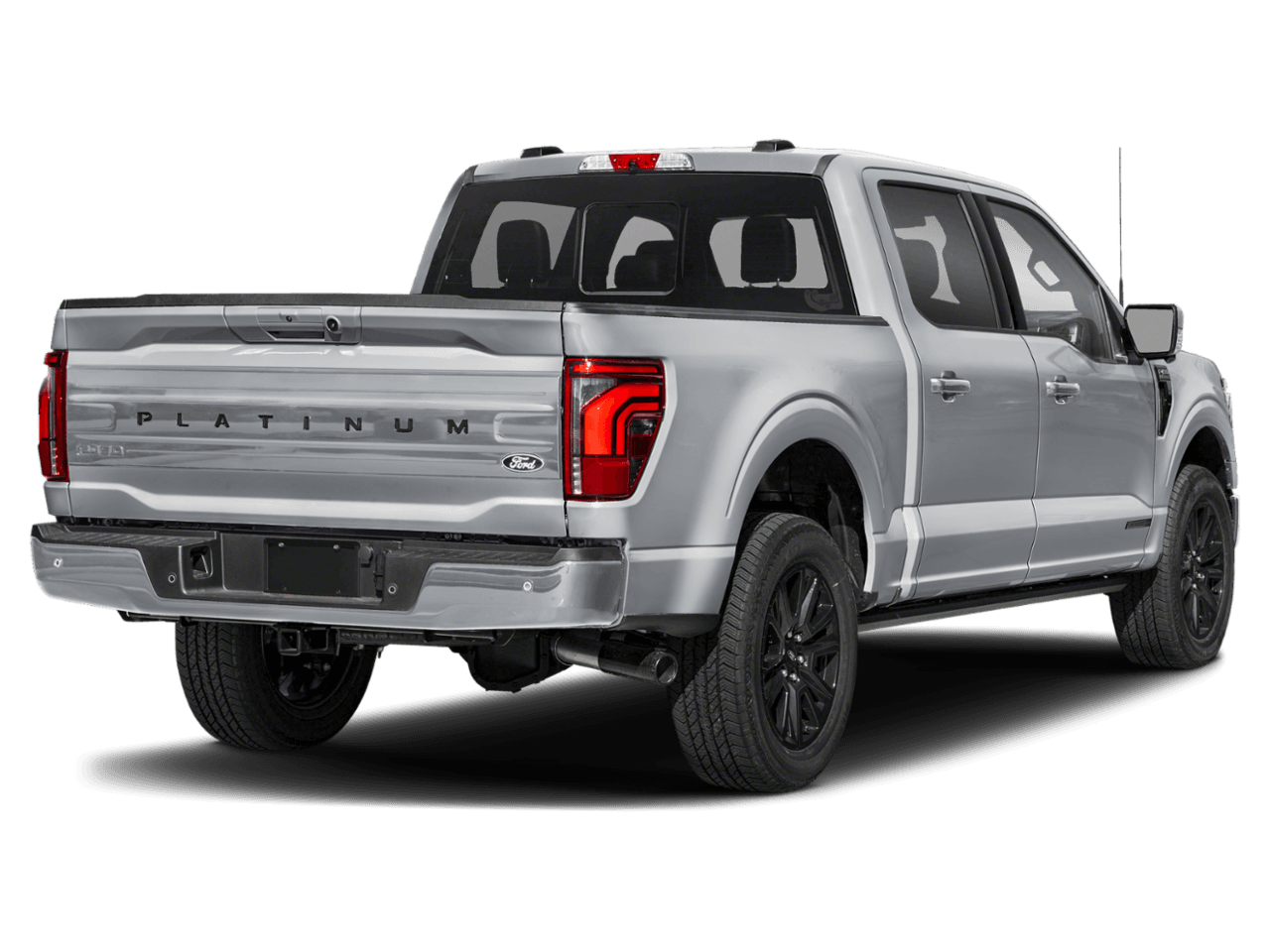 2026 Ford F-150 Platinum - Rear 3/4, facing to the right