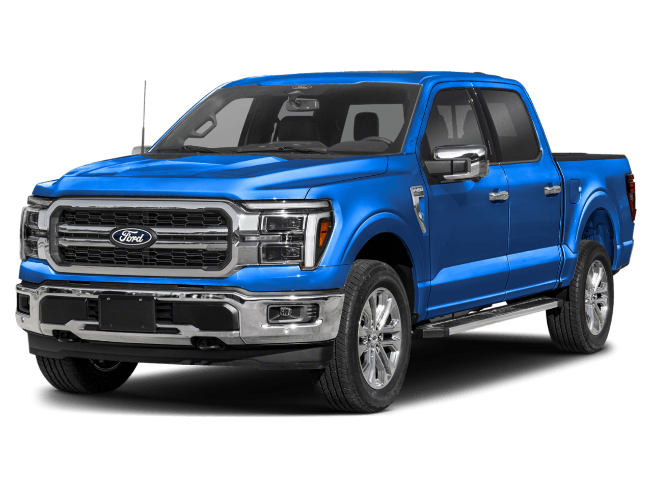 2026 Ford F-150 LARIAT - Front 3/4, facing to the left
