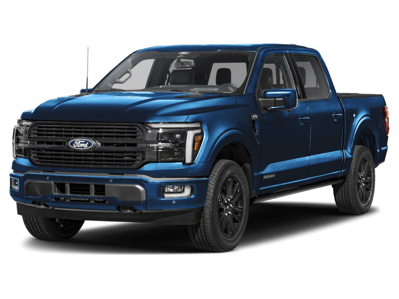 2026 Ford F-150 Platinum - Front 3/4, facing to the left