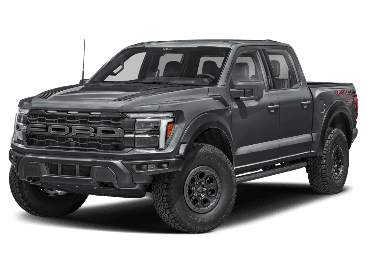 2026 Ford F-150 Raptor - Front 3/4, facing to the left