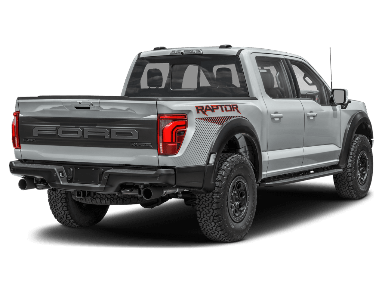 2026 Ford F-150 Raptor - Rear 3/4, facing to the right