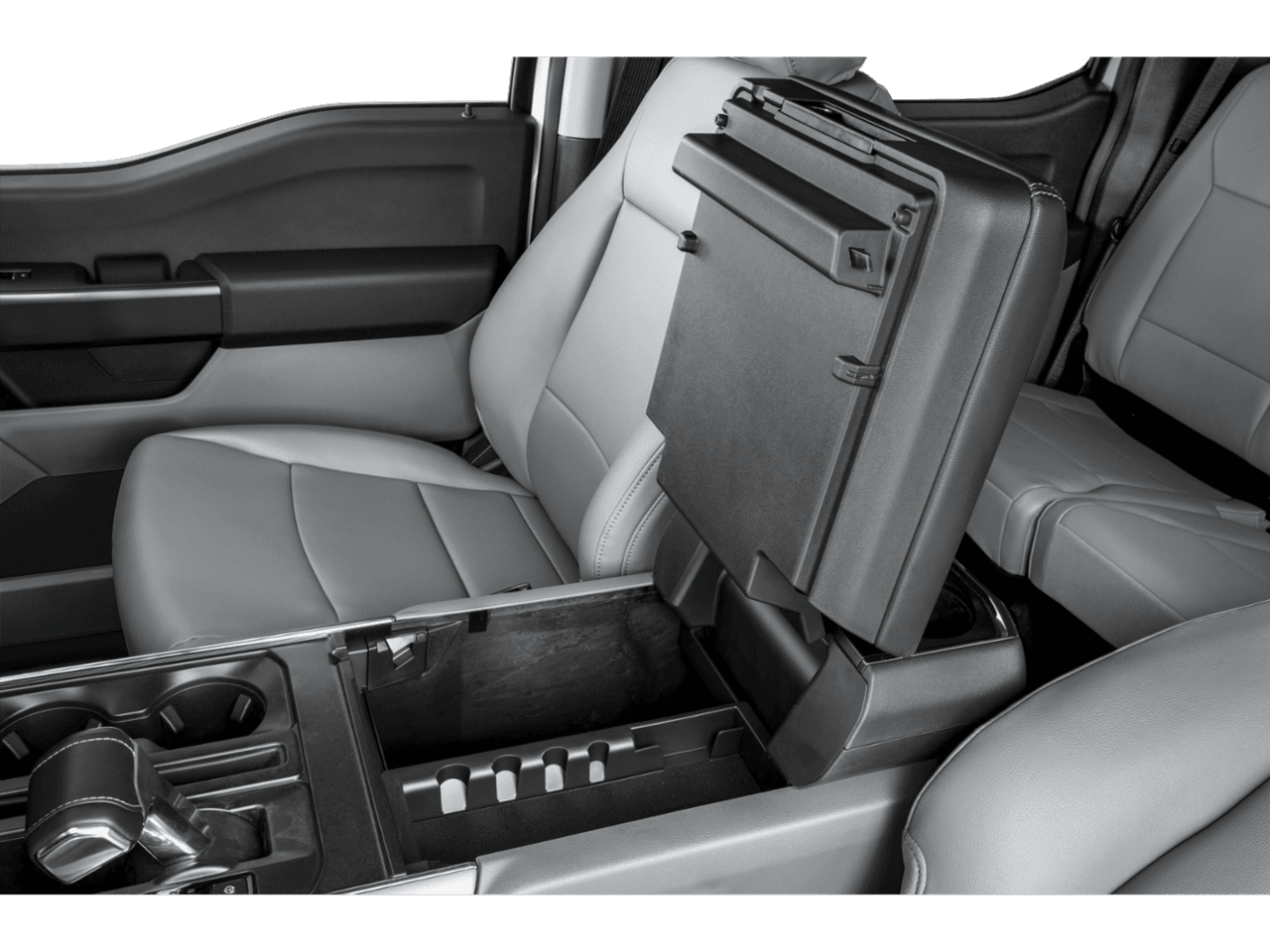2026 Ford F-150 Lightning Pro - Interior Center Storage Console