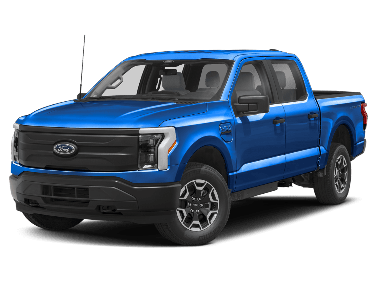 2026 Ford F-150 Lightning Pro - Front 3/4, facing to the left