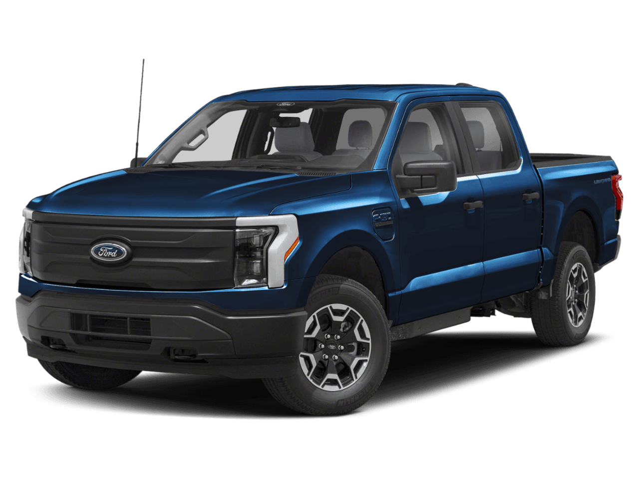 2026 Ford F-150 Lightning Pro - Front 3/4, facing to the left