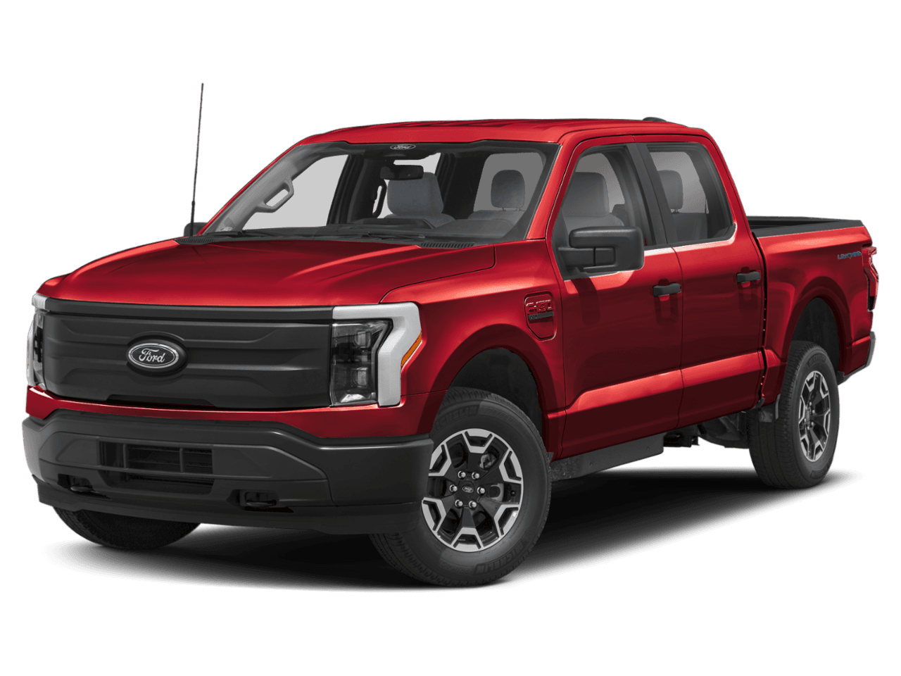 2026 Ford F-150 Lightning Pro - Front 3/4, facing to the left