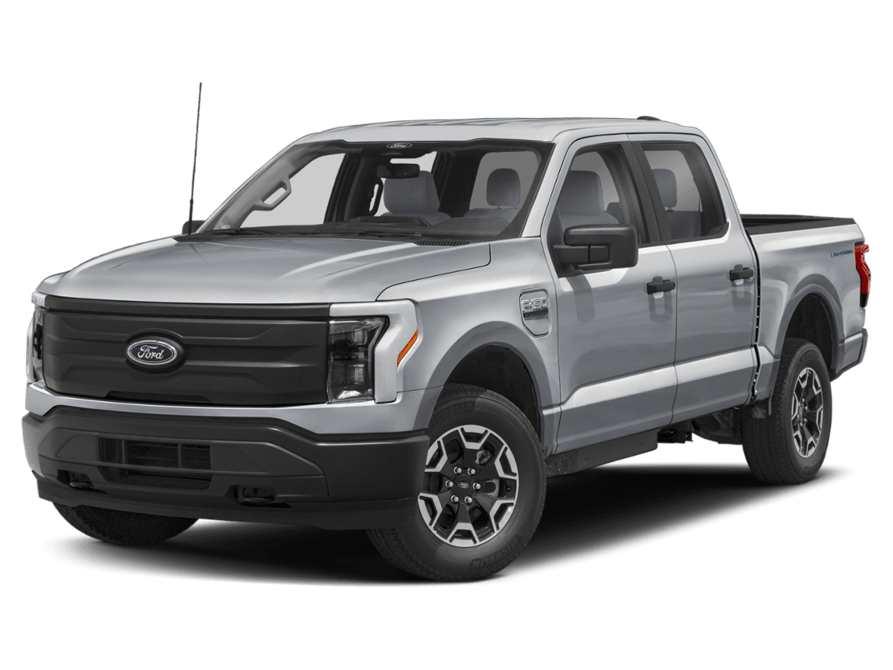 2026 Ford F-150 Lightning Pro - Front 3/4, facing to the left