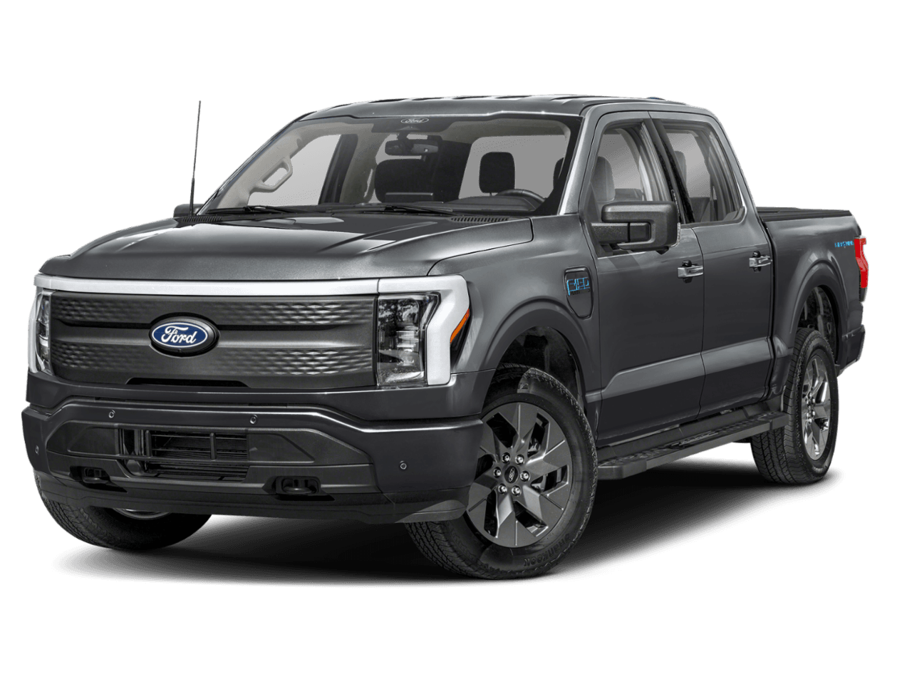 2026 Ford F-150 Lightning Flash - Front 3/4, facing to the left
