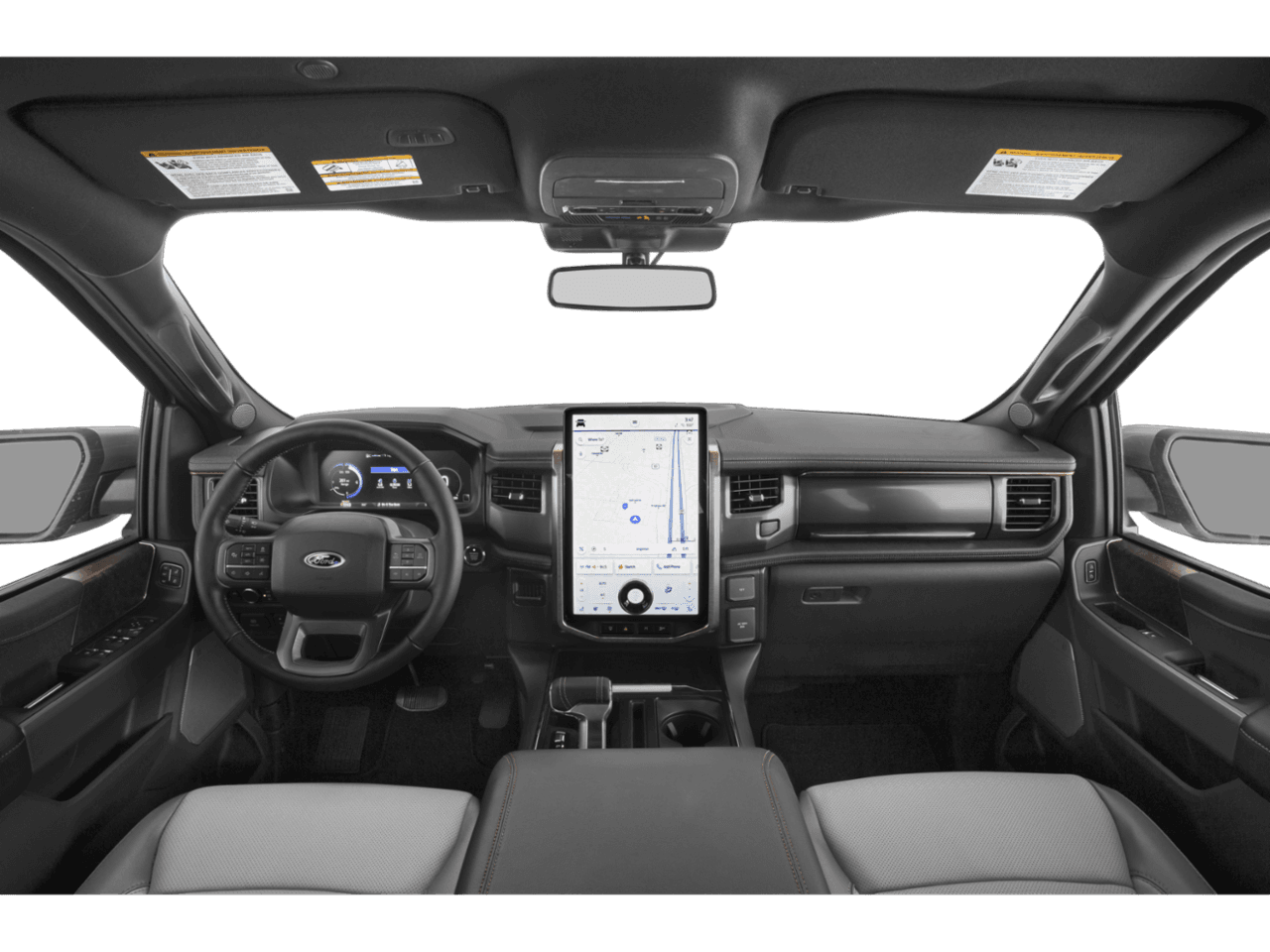 2026 Ford F-150 Lightning LARIAT - Interior Full Dash Basic