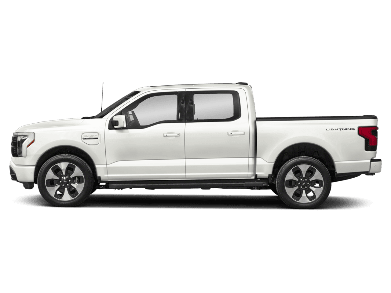 2026 Ford F-150 Lightning Platinum - Profile, facing to the left