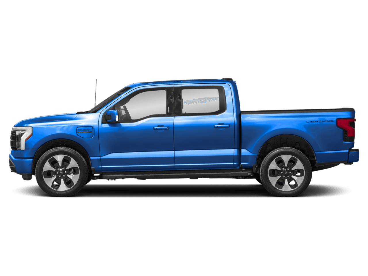 2026 Ford F-150 Lightning Platinum - Profile, facing to the left