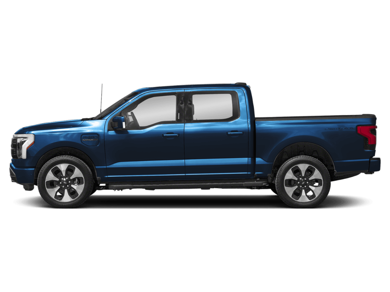 2026 Ford F-150 Lightning Platinum - Profile, facing to the left