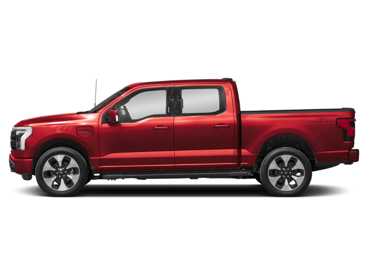 2026 Ford F-150 Lightning Platinum - Profile, facing to the left