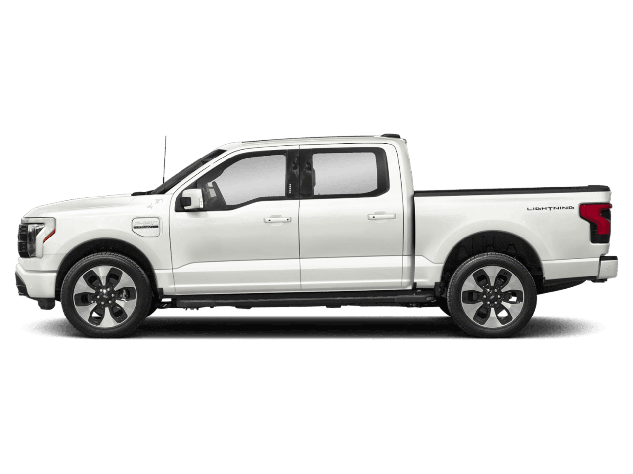 2026 Ford F-150 Lightning Platinum - Profile, facing to the left