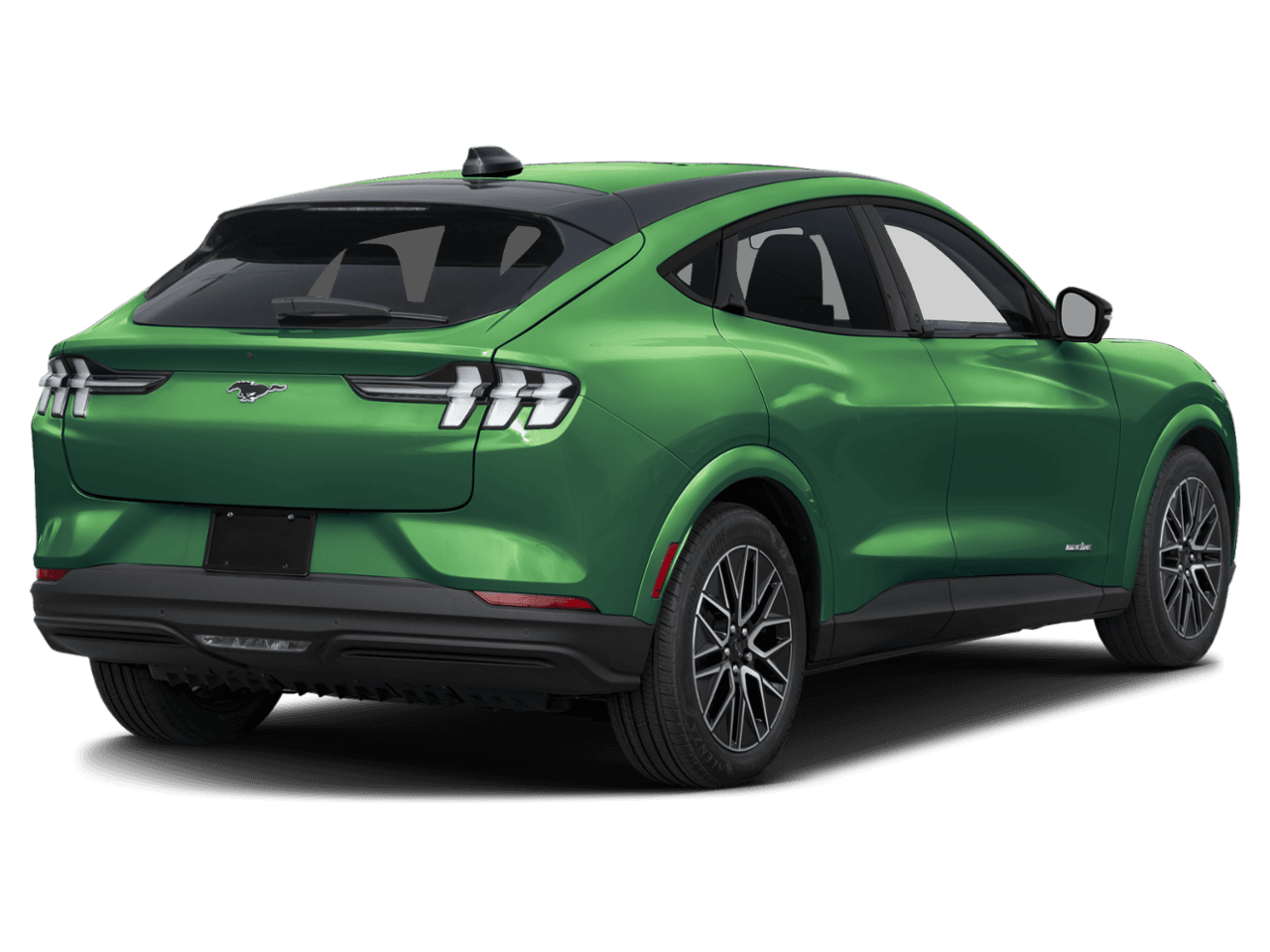 2026 Ford Mustang Mach-E Premium - Rear 3/4, facing to the right