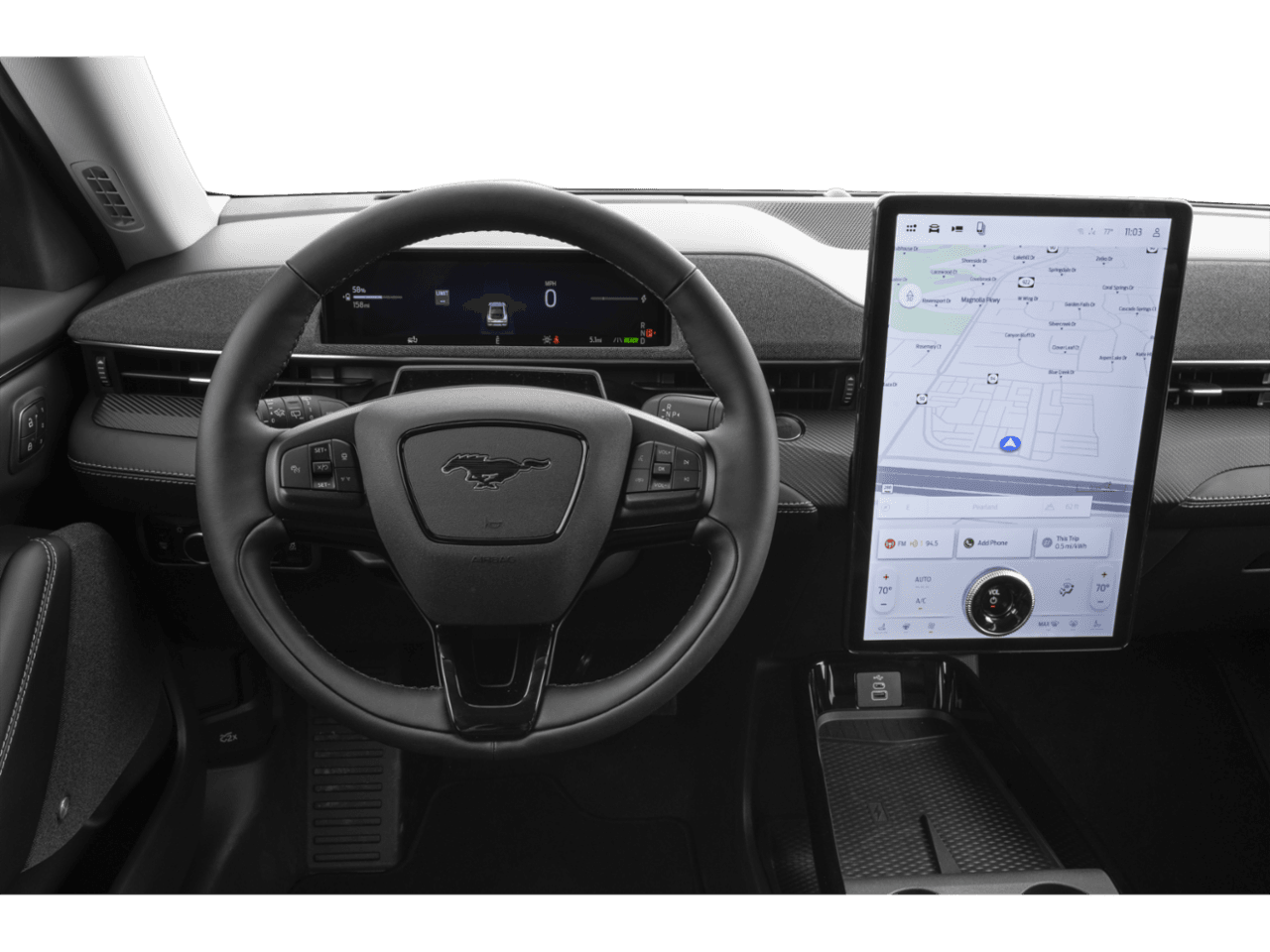 2026 Ford Mustang Mach-E Premium - Interior Drivers Dash