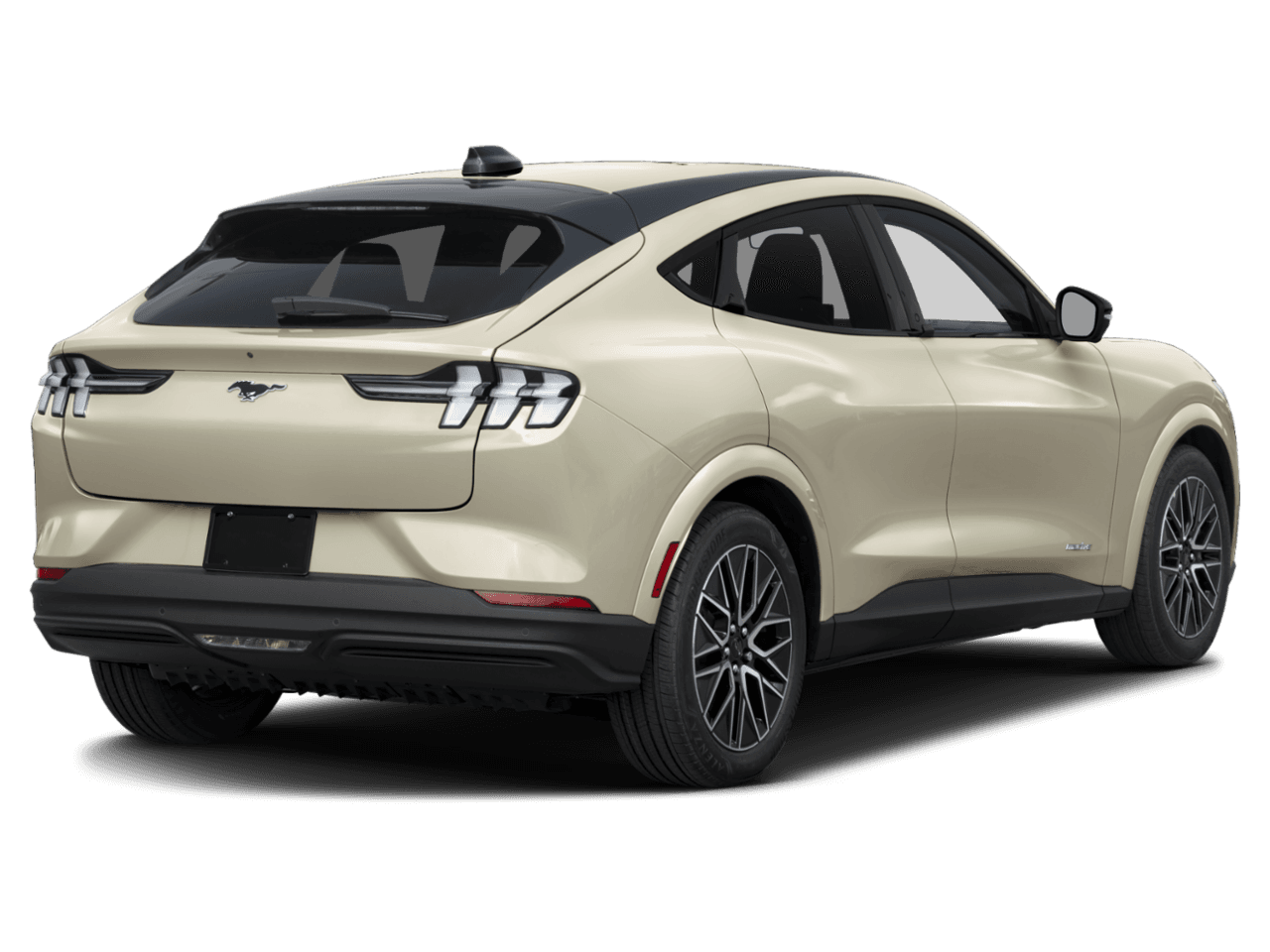 2026 Ford Mustang Mach-E Premium - Rear 3/4, facing to the right